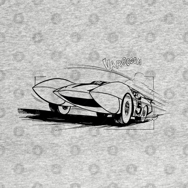 Mach 5 Lineart by THEPANTURAS